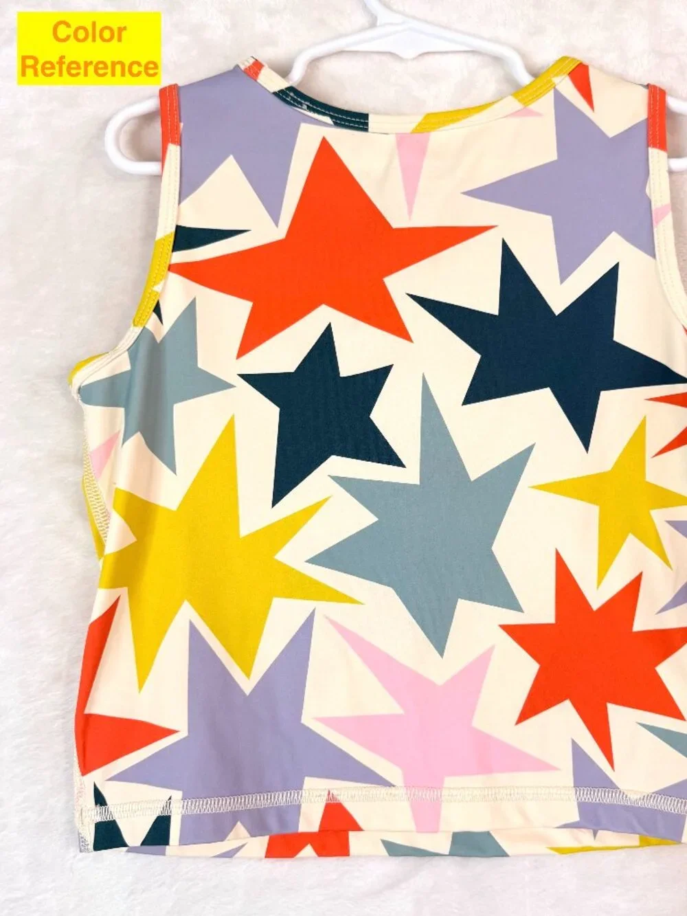 HANNA ANDERSSON Girls Starbright Star Outdoor Active Swim Tank Top US 10 140cm